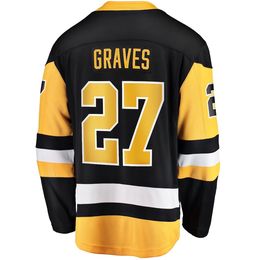 Ryan Graves Pittsburgh Penguins Fashion7 Home Breakaway Jersey