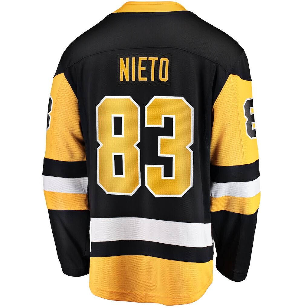 Matt Nieto Pittsburgh Penguins Fashion7 Home Breakaway Jersey