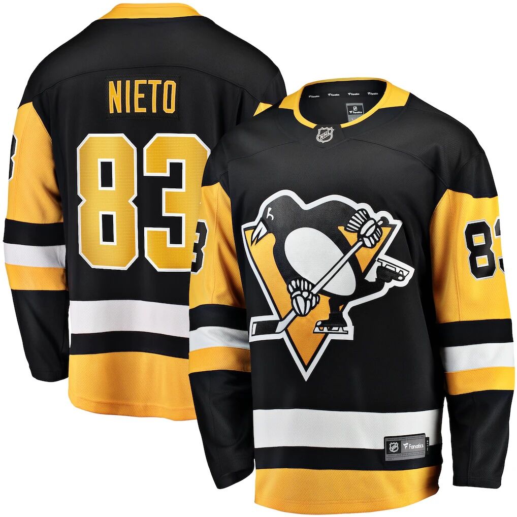 Matt Nieto Pittsburgh Penguins Fashion7 Home Breakaway Jersey