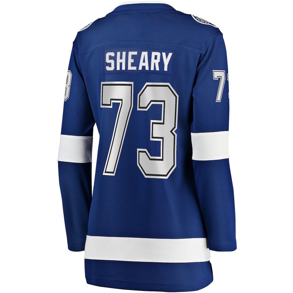 Conor Sheary Tampa Bay Lightning Fashion7 Women's Home Breakaway Player Jersey