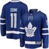 Max Domi Toronto Maple Leafs Fashion7 Home Breakaway Jersey - Blue - Front View