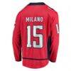 Sonny Milano Washington Capitals Fashion7 Home Breakaway Jersey - Red - Detail View