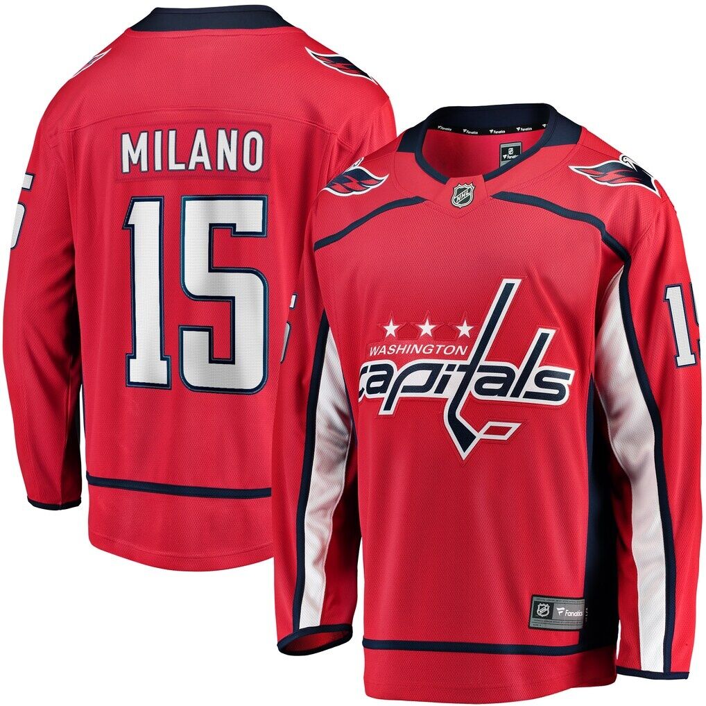 Sonny Milano Washington Capitals Fashion7 Home Breakaway Jersey