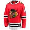 Ryan Donato Chicago Blackhawks Fashion7 Home Breakaway Jersey - Red - Side View