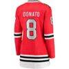 Ryan Donato Chicago Blackhawks Fashion7 Women's Home Breakaway Player Jersey - Red - Detail View