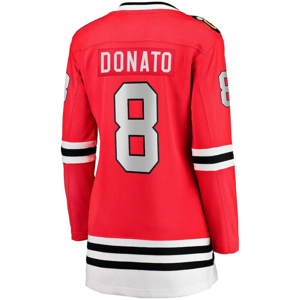 Ryan Donato Chicago Blackhawks Fashion7 Women's Home Breakaway Player Jersey