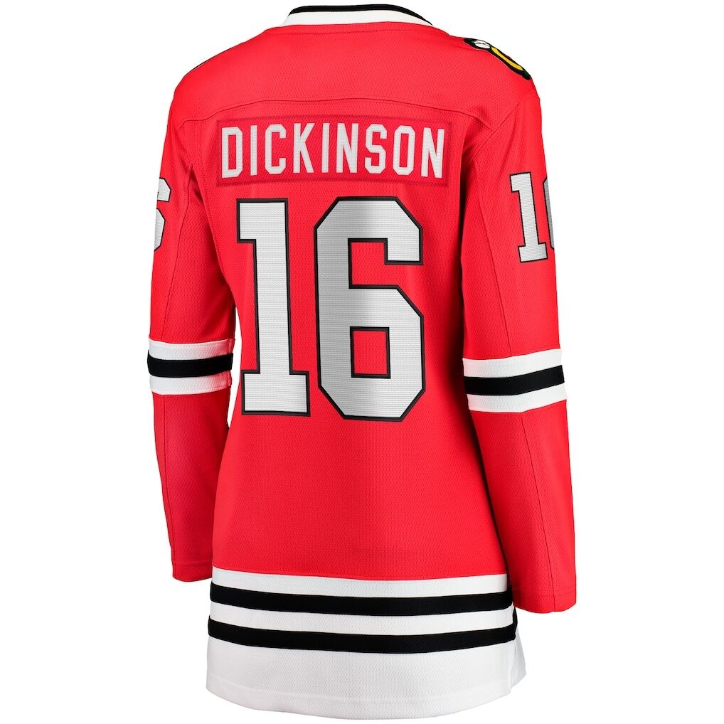 Jason Dickinson Chicago Blackhawks Fashion7 Women's Home Breakaway Player Jersey