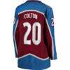 Ross Colton Colorado Avalanche Fashion7 Women's Home Breakaway Player Jersey - - Detail View
