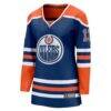 Mattias Janmark Edmonton Oilers Fashion7 Women's Home Breakaway Player Jersey - - Side View