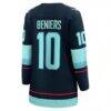 Matty Beniers Seattle Kraken Fashion7 Women's Home Breakaway Player Jersey - - Detail View