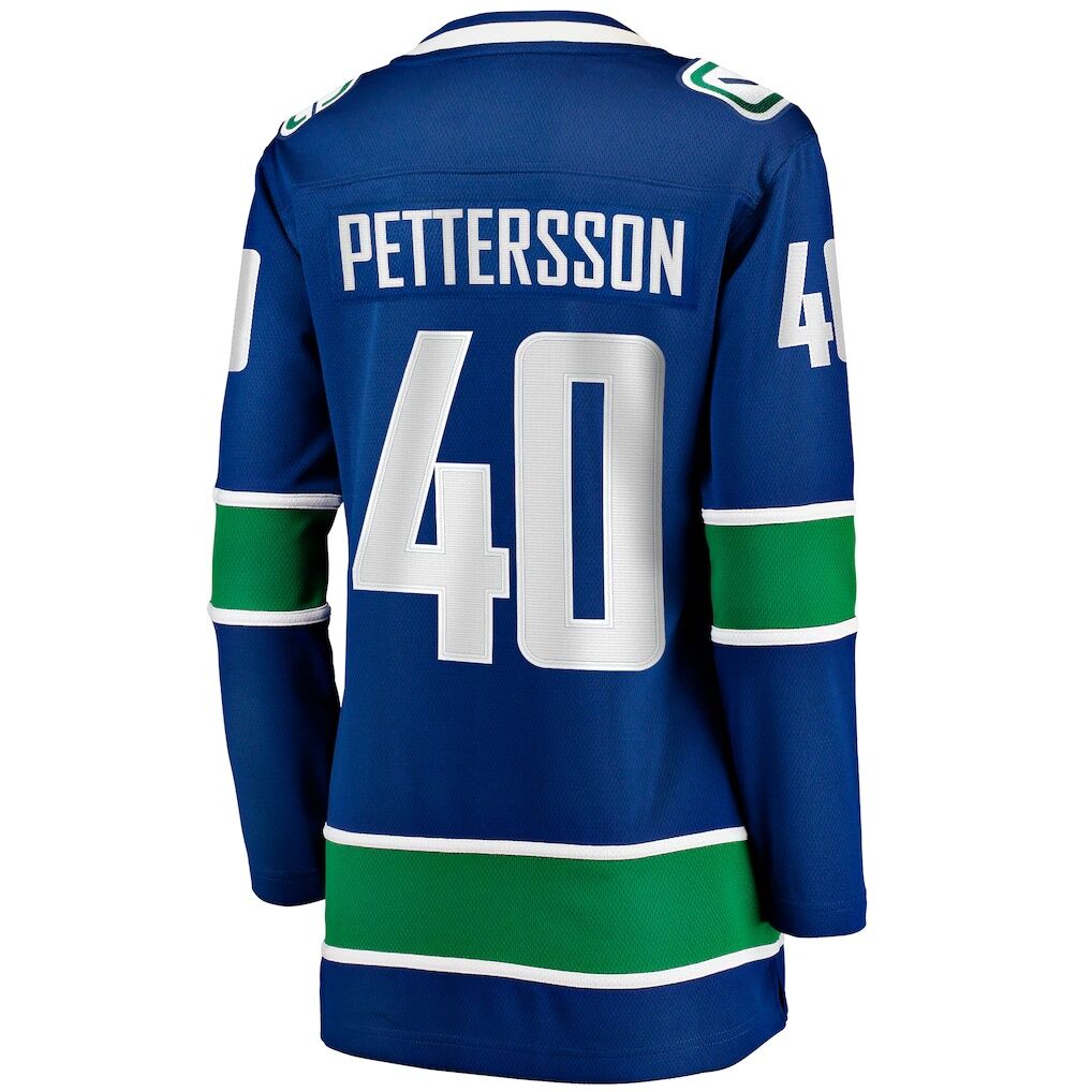 Elias Pettersson Vancouver Canucks Fashion7 Women's Home Breakaway Player Jersey