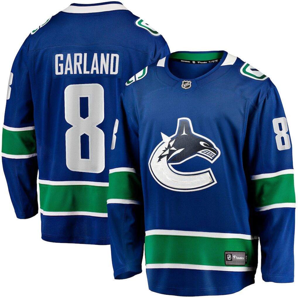 Conor Garland Vancouver Canucks Fashion7 Home Breakaway Jersey