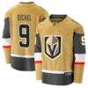 Jack Eichel Vegas Golden Knights Fashion7 Home Breakaway Jersey - Gold - Front View