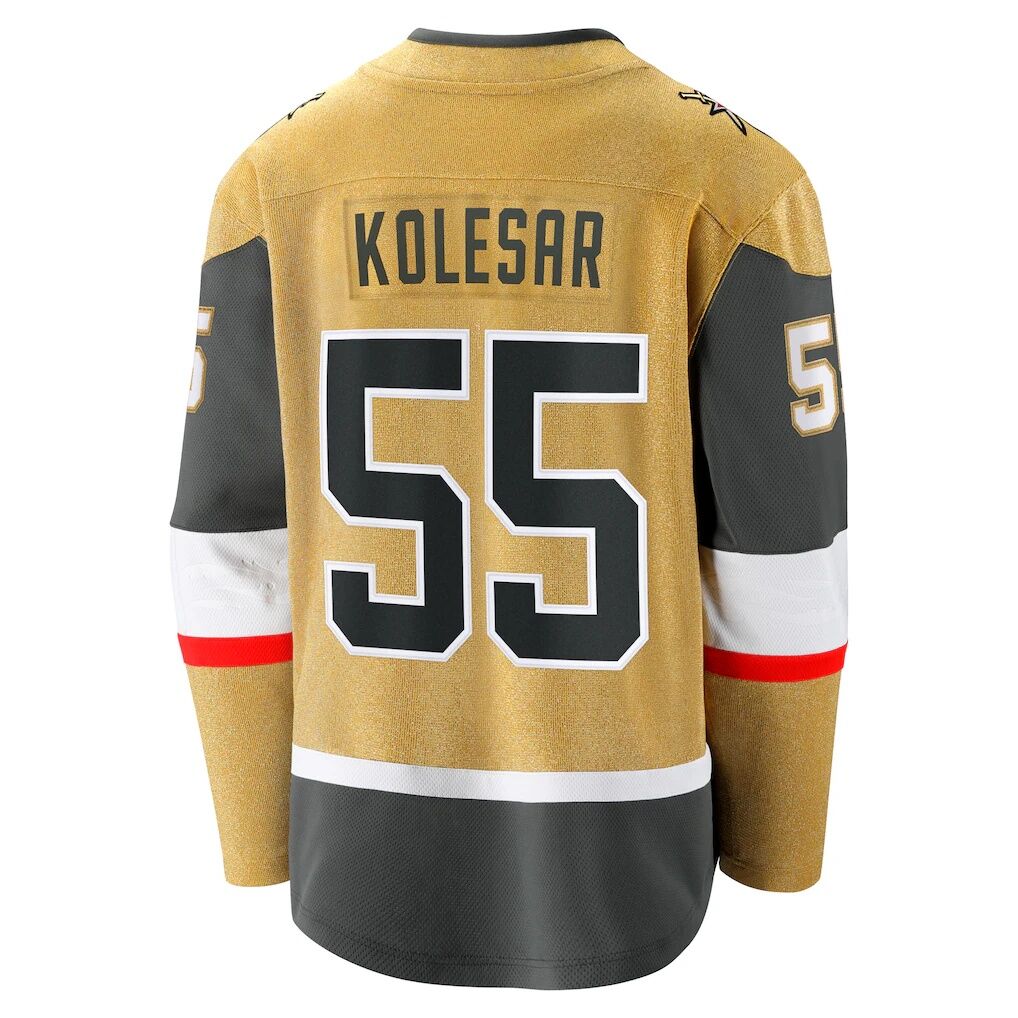 Keegan Kolesar Vegas Golden Knights Fashion7 Home Breakaway Jersey