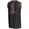 #70 Ball State Cardinals GameDay Greats Youth Lightweight Basketball Jersey - Black - Detail View