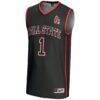#70 Ball State Cardinals GameDay Greats Youth Lightweight Basketball Jersey - Black - Side View