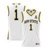 #70 Appalachian State Mountaineers GameDay Greats Youth Lightweight Basketball Jersey - White - Front View