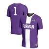 #1 Furman Paladins GameDay Greats Youth Lightweight Men's Soccer Jersey - Purple - Front View
