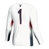 #1 Howard Bison GameDay Greats Youth Lightweight Women's Volleyball Jersey - White - Detail View