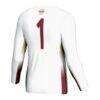 #1 Charleston Cougars GameDay Greats Unisex Lightweight Volleyball Jersey - White - Detail View