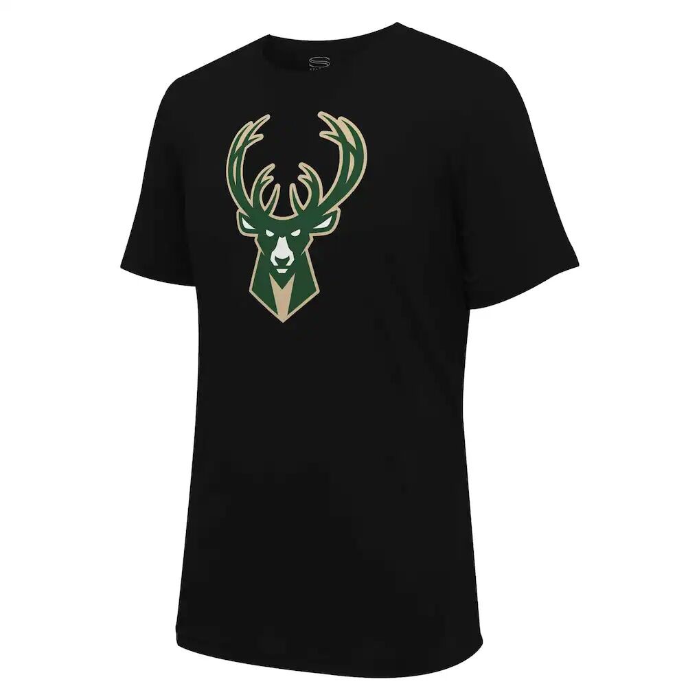 Milwaukee Bucks Stadium Essentials Unisex Primary Logo T-Shirt