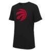 Toronto Raptors Stadium Essentials Unisex Primary Logo T-Shirt - Black - Side View