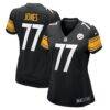 Broderick Jones Pittsburgh Steelers Nike Women's Game Jersey - Black - Front View