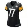 Broderick Jones Pittsburgh Steelers Nike Women's Game Jersey - Black - Side View