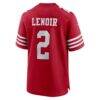 Deommodore Lenoir San Francisco 49ers Nike Game Jersey - - Detail View