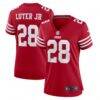 Darrell Luter Jr. San Francisco 49ers Nike Women's Game Jersey - - Front View