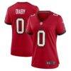 YaYa Diaby Tampa Bay Buccaneers Nike Women's Game Jersey - Red - Front View