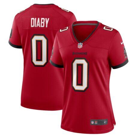 YaYa Diaby Tampa Bay Buccaneers Nike Women's Game Jersey - Red - Front View