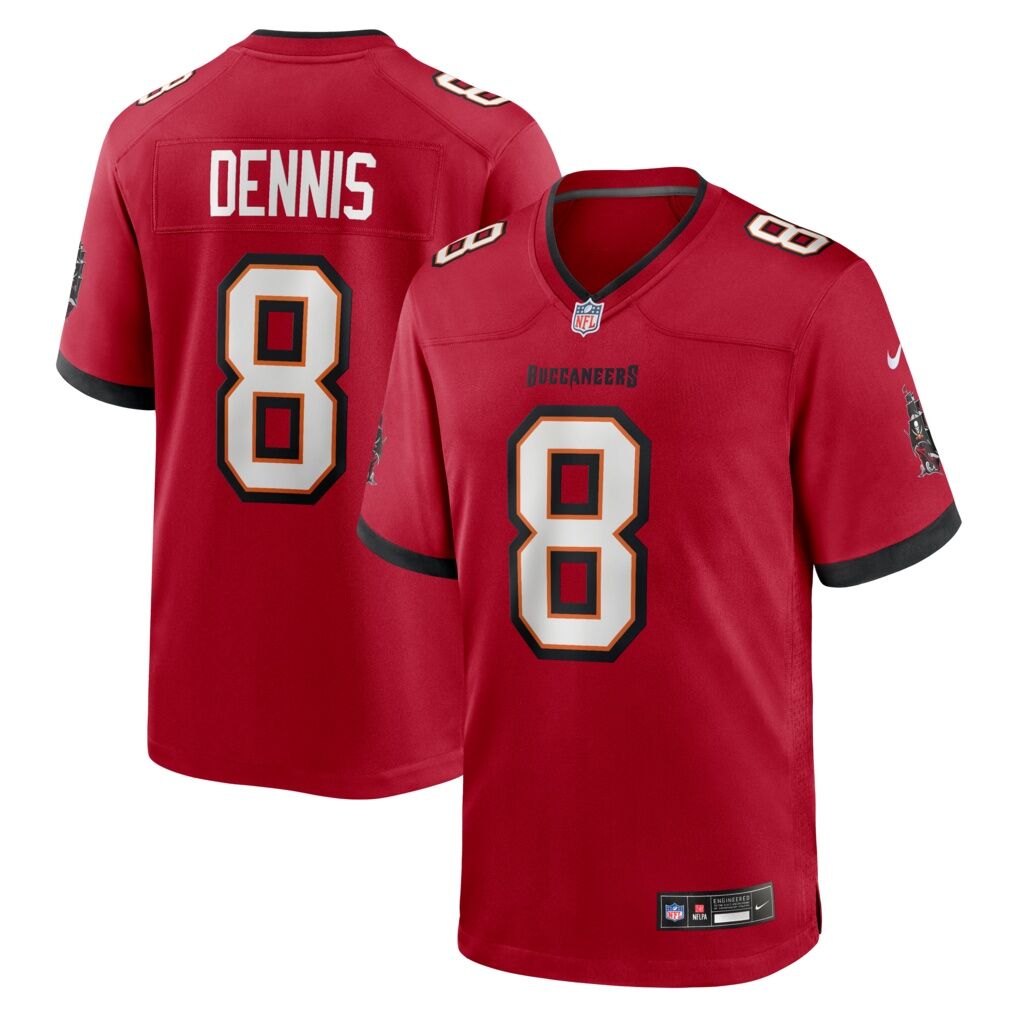 SirVocea Dennis Tampa Bay Buccaneers Nike Game Jersey