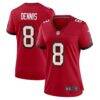 SirVocea Dennis Tampa Bay Buccaneers Nike Women's Game Jersey - Red - Front View