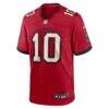 Trey Palmer Tampa Bay Buccaneers Nike Game Jersey - Red - Side View