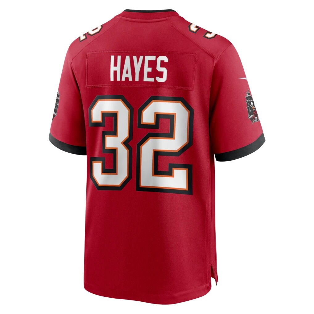 Josh Hayes Tampa Bay Buccaneers Nike  Game Jersey