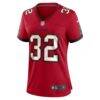 Josh Hayes Tampa Bay Buccaneers Nike Women's Game Jersey - Red - Side View