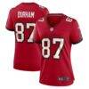 Payne Durham Tampa Bay Buccaneers Nike Women's Game Jersey - Red - Front View
