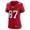Payne Durham Tampa Bay Buccaneers Nike Women's Game Jersey - Red - Side View