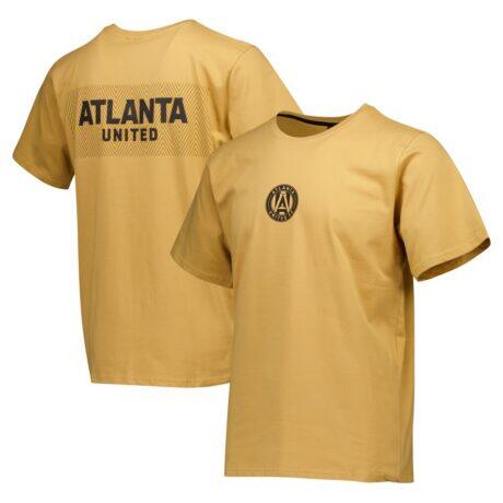Atlanta United FC Street Heavyweight Relaxed T-Shirt - Gold - Front View