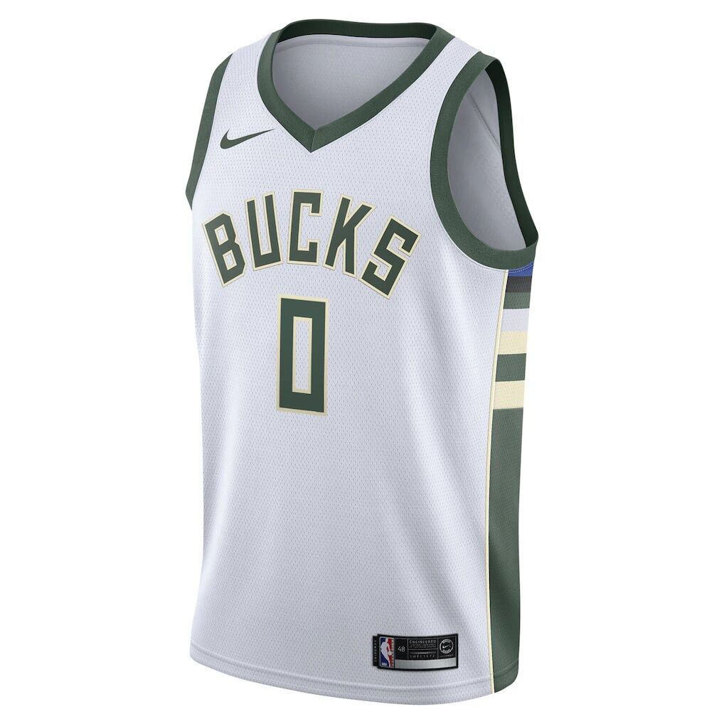 Damian Lillard Milwaukee Bucks Nike Unisex  Swingman Player Jersey - Association Edition
