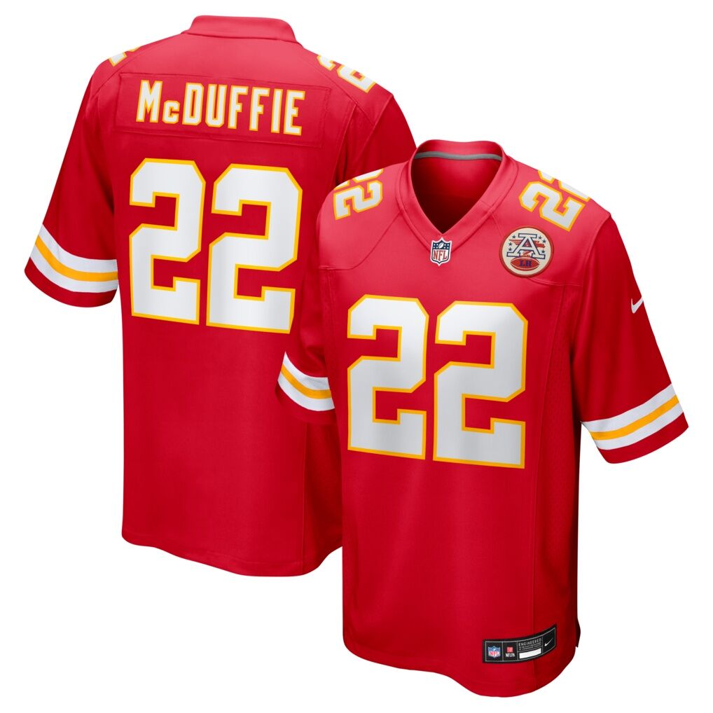 Trent McDuffie Kansas City Chiefs Nike  Game Jersey