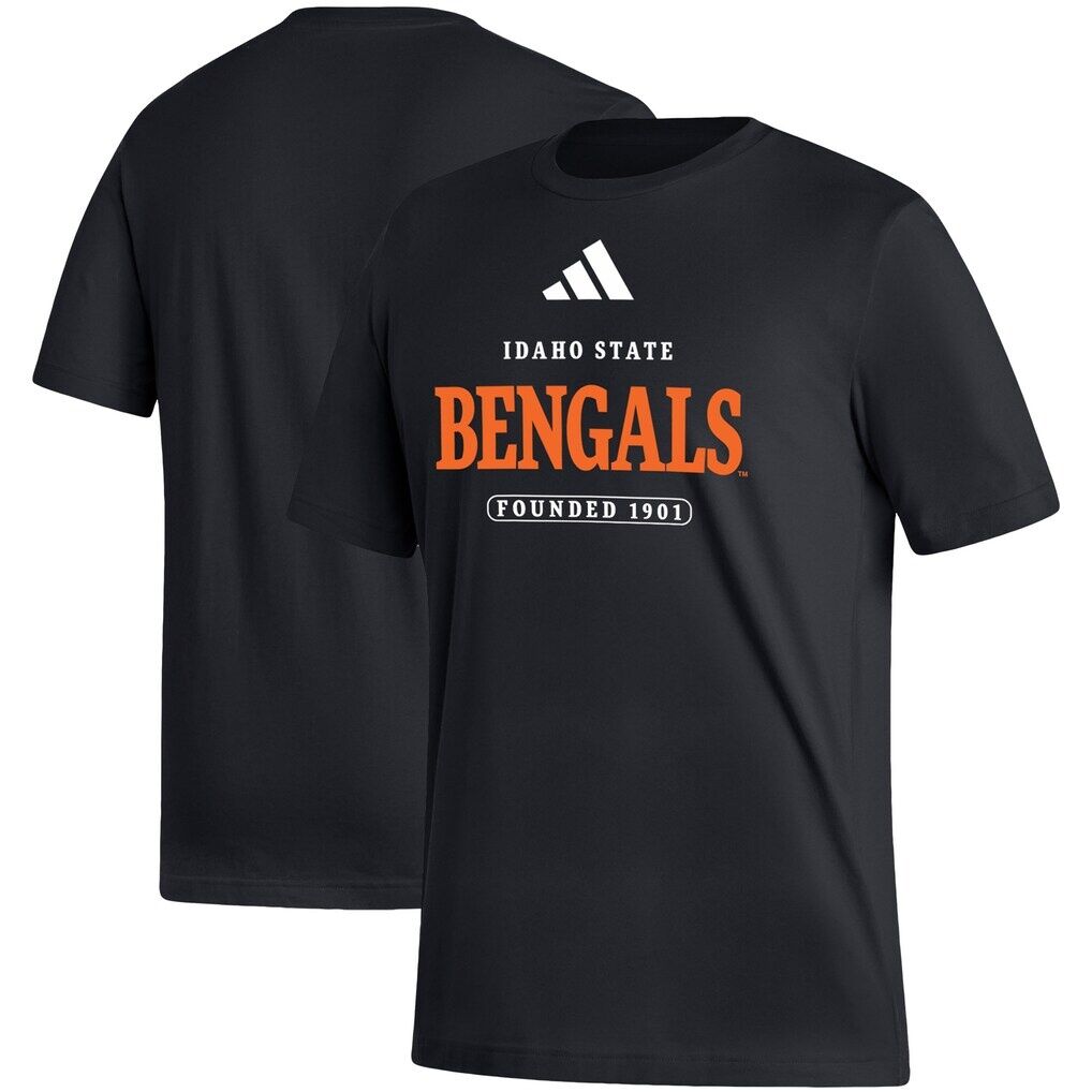 Idaho State Bengals adidas Sideline Fresh Short Sleeve T-Shirt
