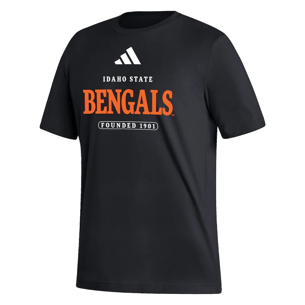 Idaho State Bengals adidas Sideline Fresh Short Sleeve T-Shirt