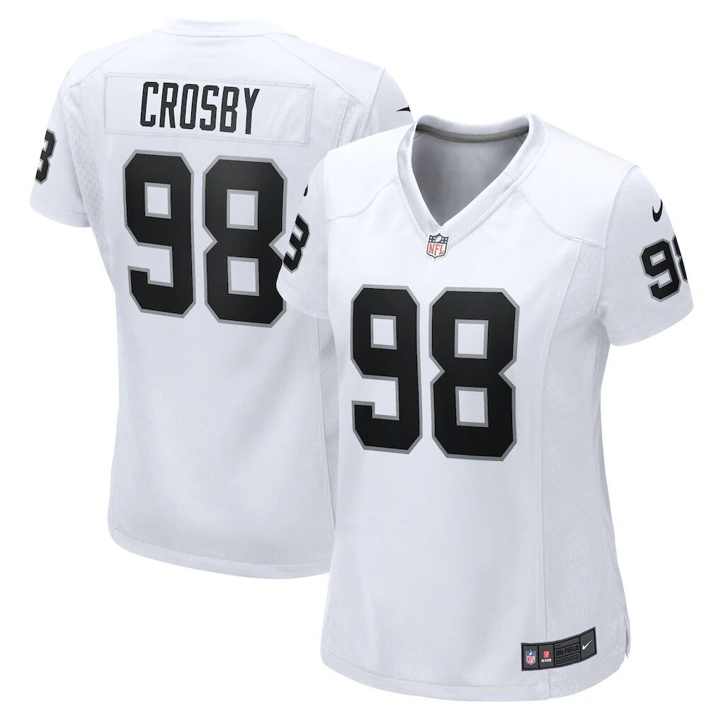 Maxx Crosby Las Vegas Raiders Nike Women's  Game Jersey
