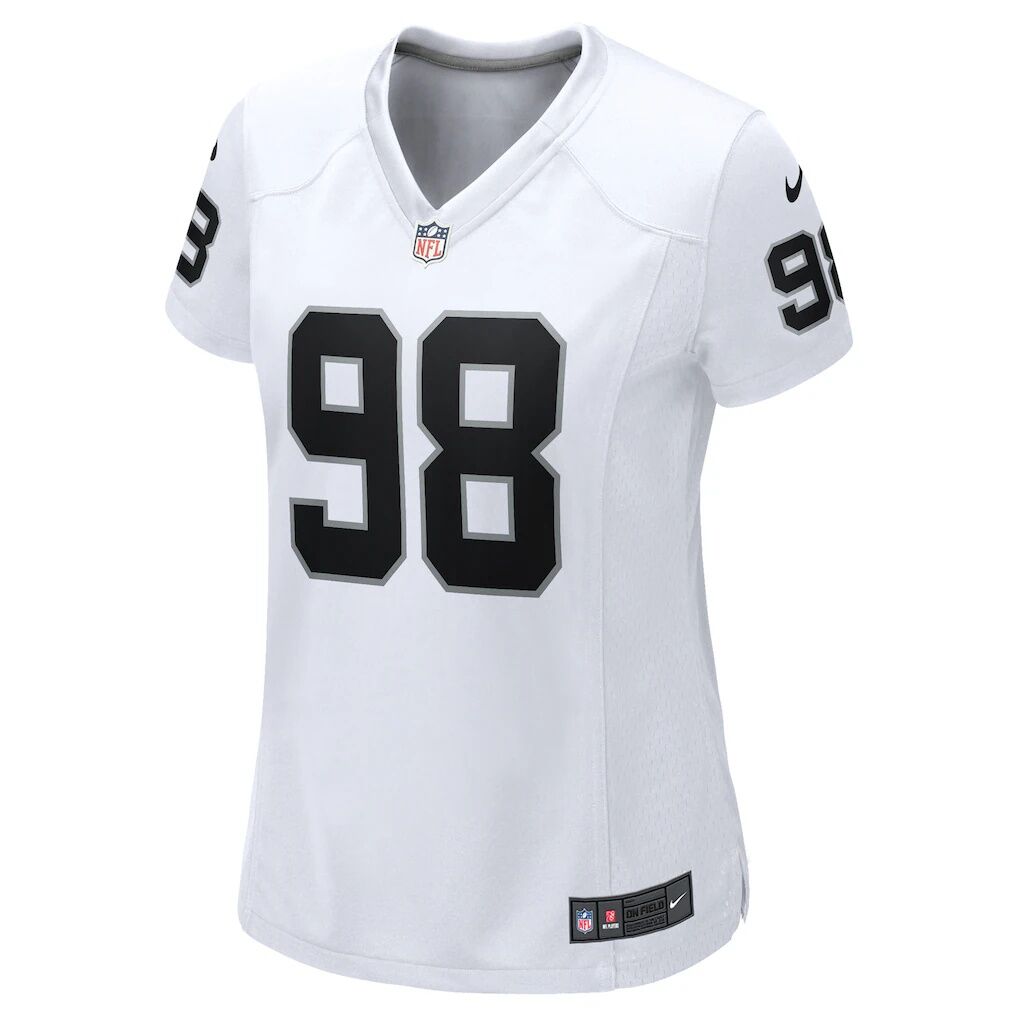 Maxx Crosby Las Vegas Raiders Nike Women's  Game Jersey