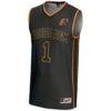 #1 Florida A&M Rattlers GameDay Greats Unisex Lightweight Basketball Jersey - Black - Side View