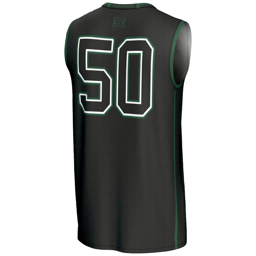 #50 Hawaii Rainbow Warriors GameDay Greats Unisex Lightweight Basketball Jersey