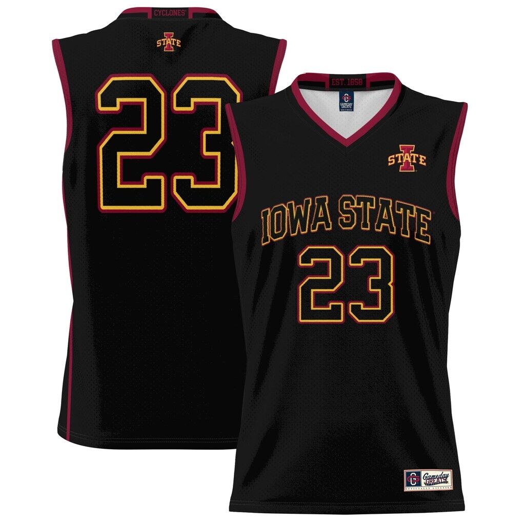 #23 Iowa State Cyclones GameDay Greats Unisex Lightweight Basketball Jersey