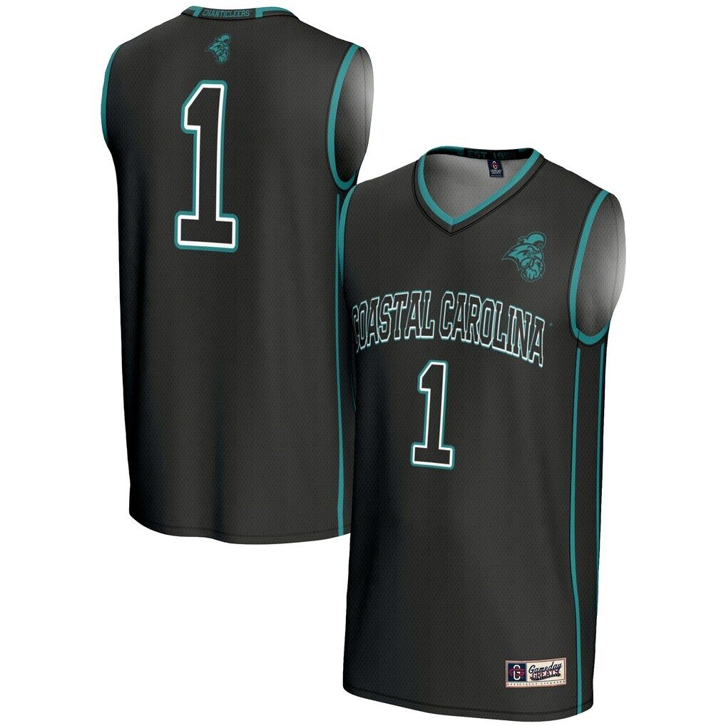 #1 Coastal Carolina Chanticleers GameDay Greats Unisex Lightweight Basketball Jersey